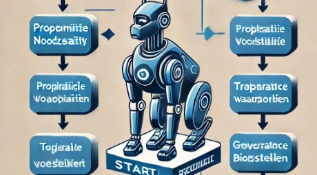 Robot hond gegenereerd door ChatGPT